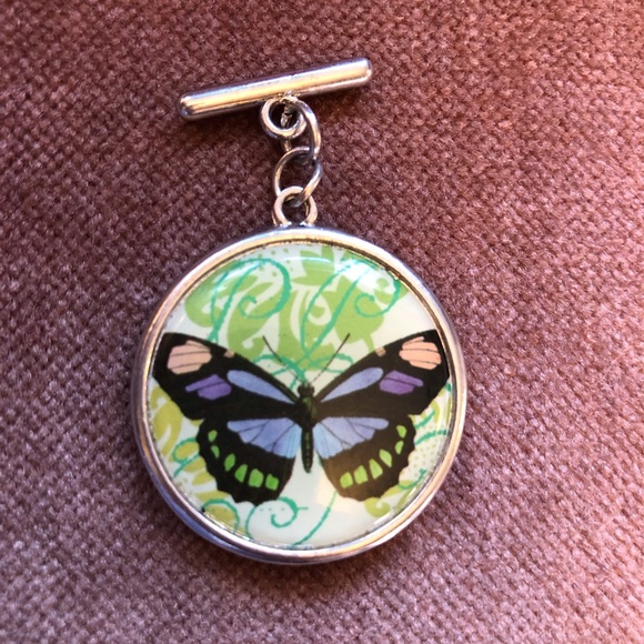 Double sided pendant silver necklace removable pendant - Picture 8 of 9